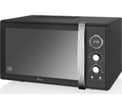 SWAN SM22080BN Microwave with Grill - Black
